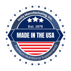USA-made Daily Manufacturing facility image emphasizing quality and ISO-certified production.