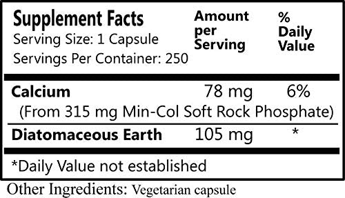 Daily Manufacturing K-Min bottle front, gluten-free vegan capsules for everyday use.
