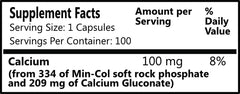 Daily Manufacturing Min-Col Forté soft rock phosphate detail illustrating mineral source
