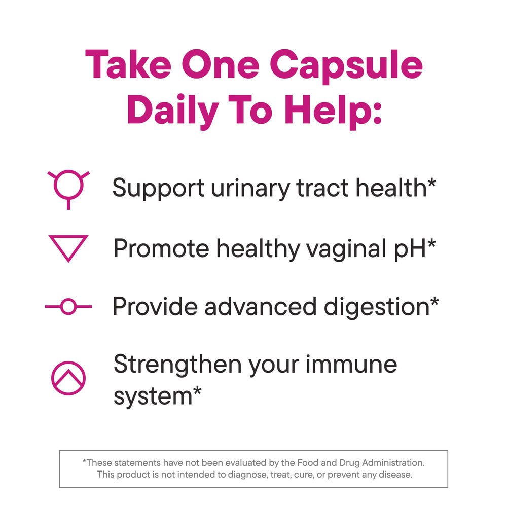 Daily Nouri Cranberry powder illustration emphasizes antioxidant ingredient for urinary support.