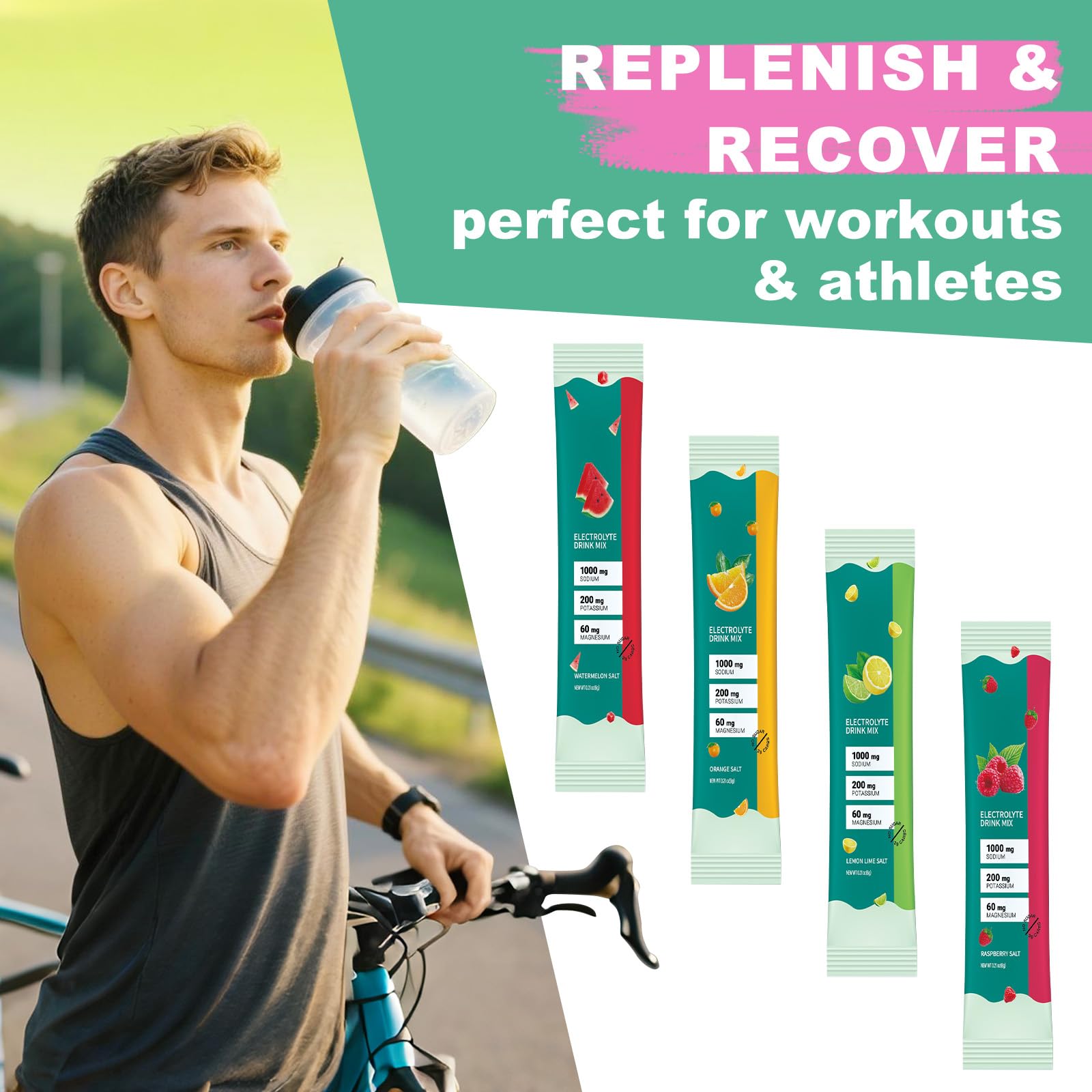 DailyBrio orange electrolyte stick aids hydration on hikes and commutes