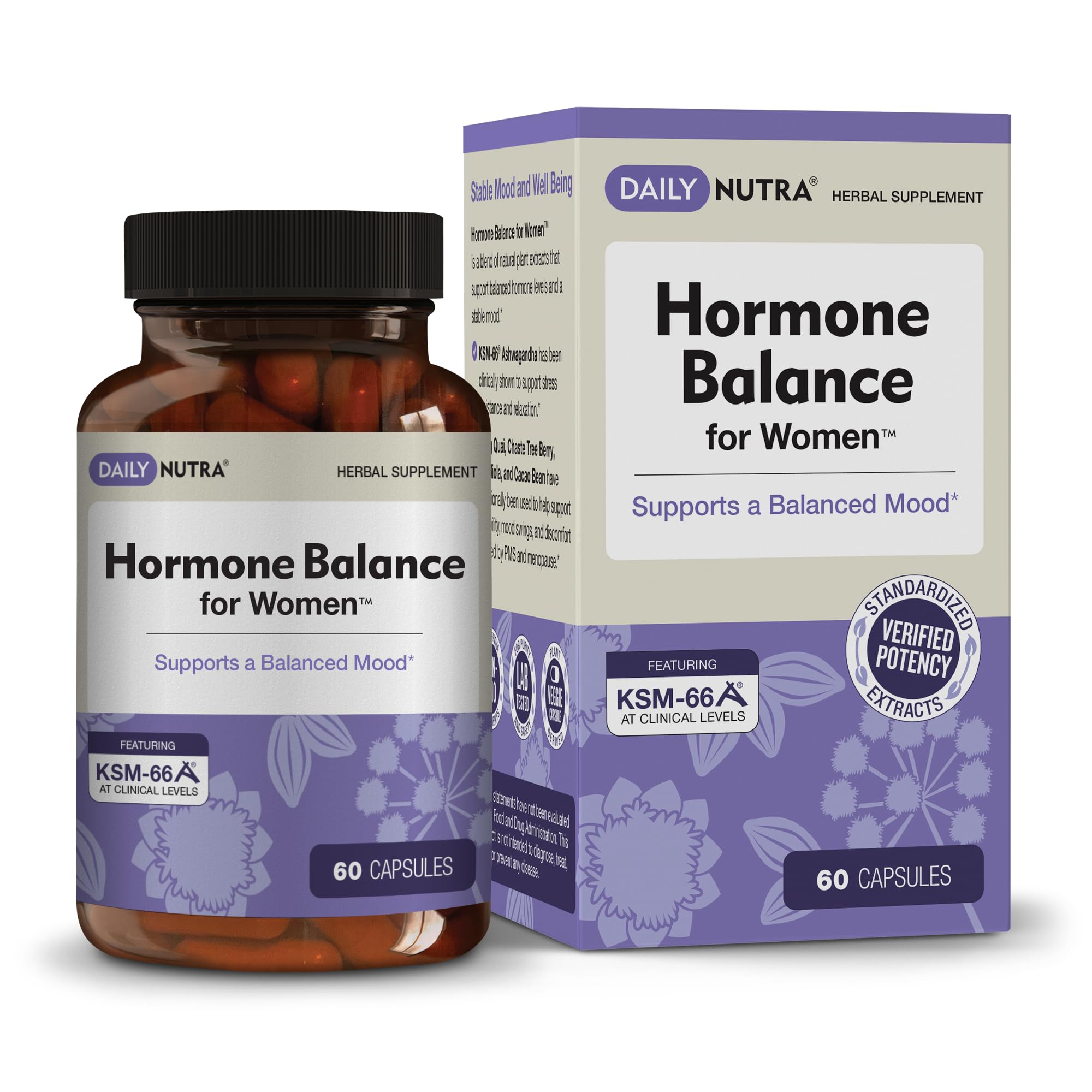 DailyNutra Hormone Balance: dong quai capsules for balanced mood support.