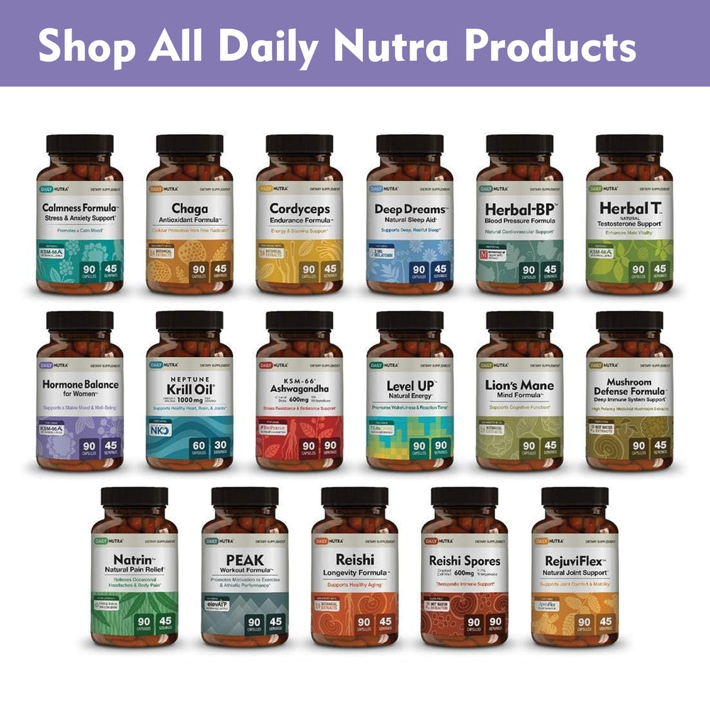 DailyNutra Hormone Balance capsules for female hormone support.