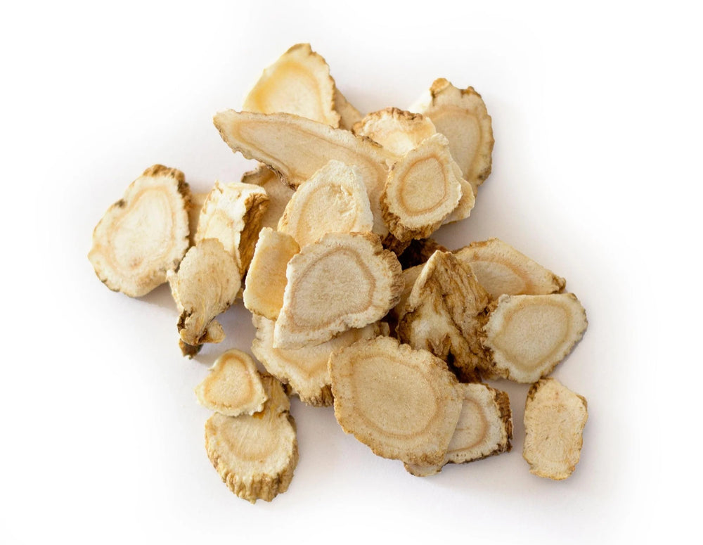 Dairyland ginseng slices with Non-GMO seal signaling purity.