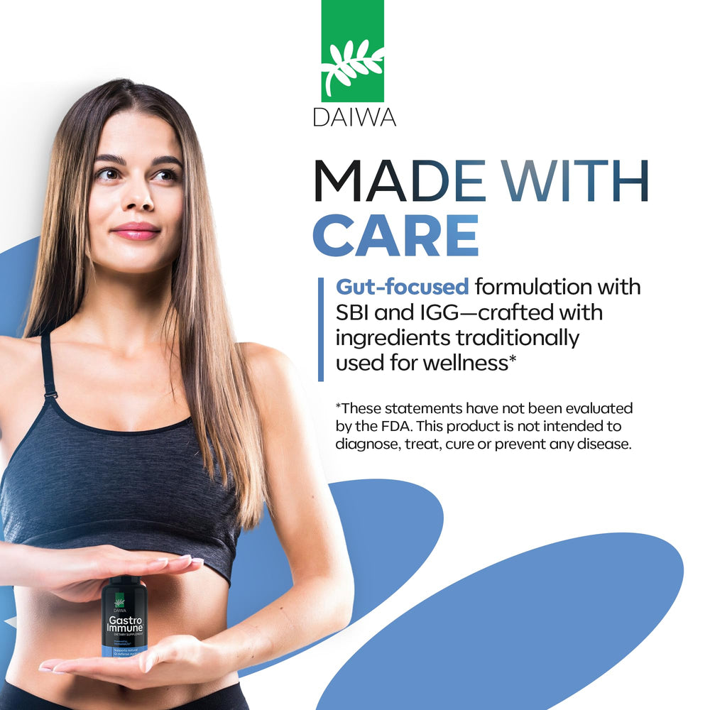 Daiwa GastroImmune lifestyle scene showing easy integration into a wellness routine
