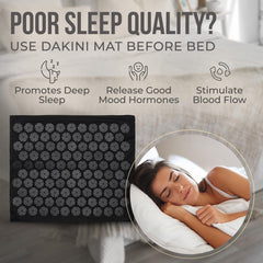 Dakini acupressure pillow neck-support design for head and neck comfort.