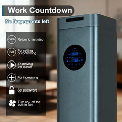 DAKISTF diffuser app control via WiFi/Bluetooth for remote scheduling