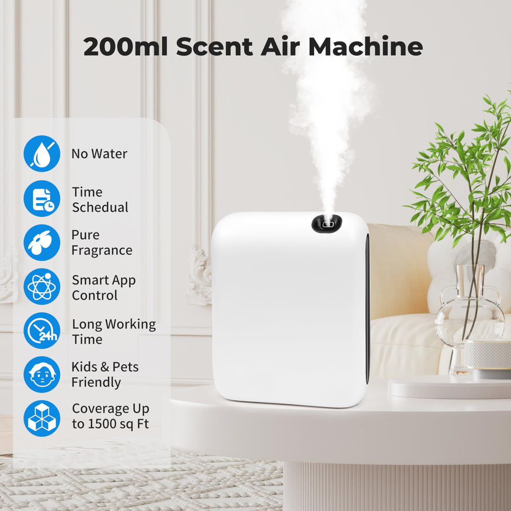 DAKISTF diffuser table top placement in living spaces