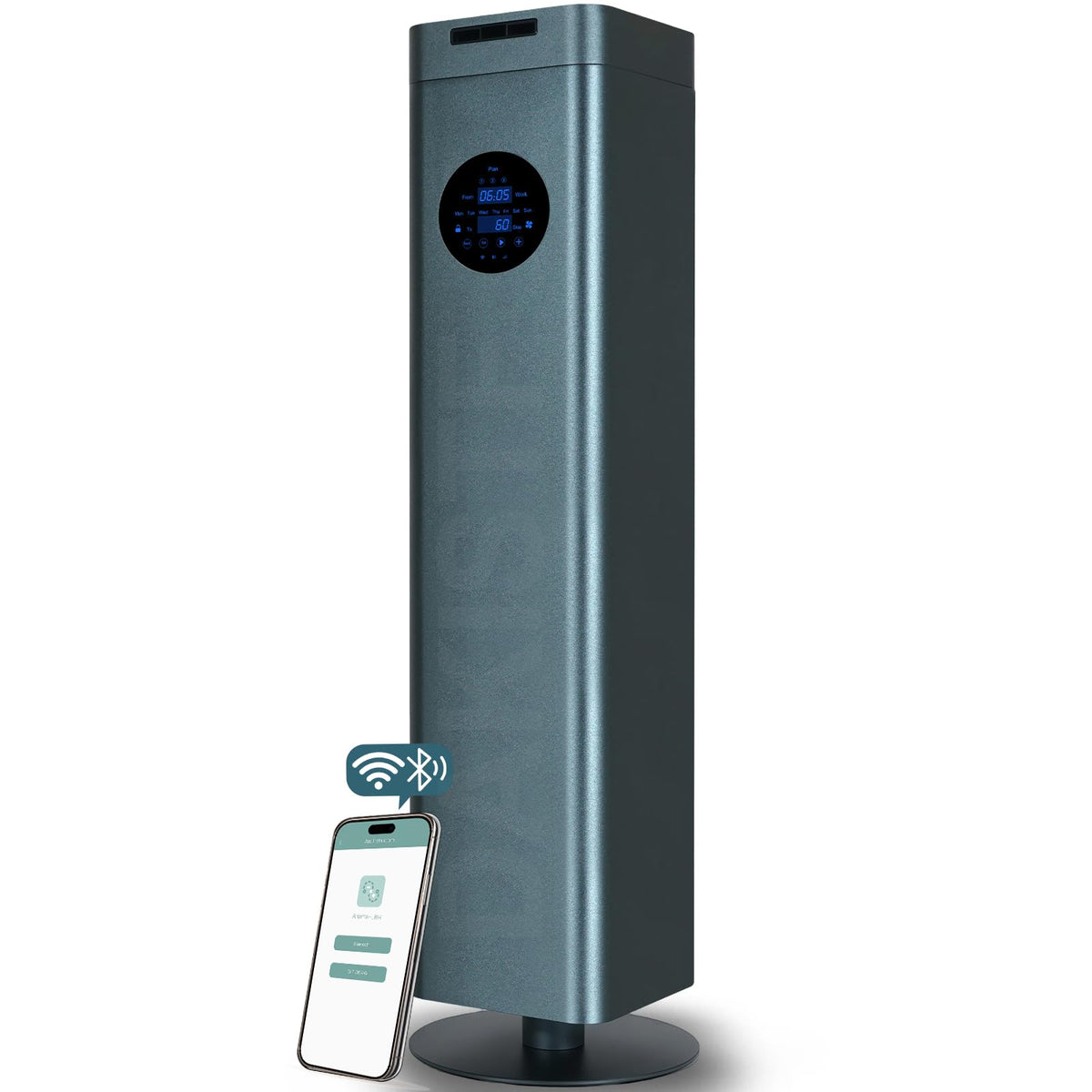 DAKISTF waterless diffuser front view showing large-space capability