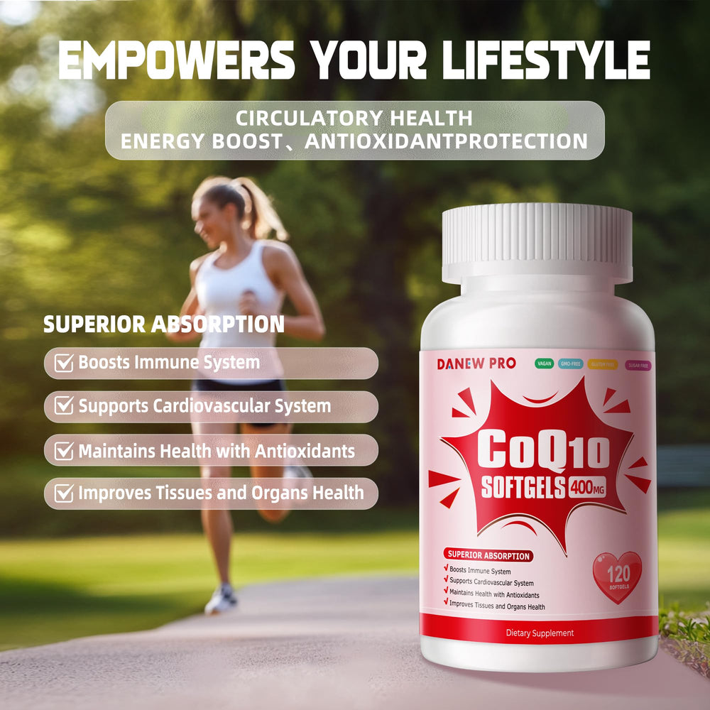 DANEW Pro CoQ10-400mg softgel ideal for everyday wellness