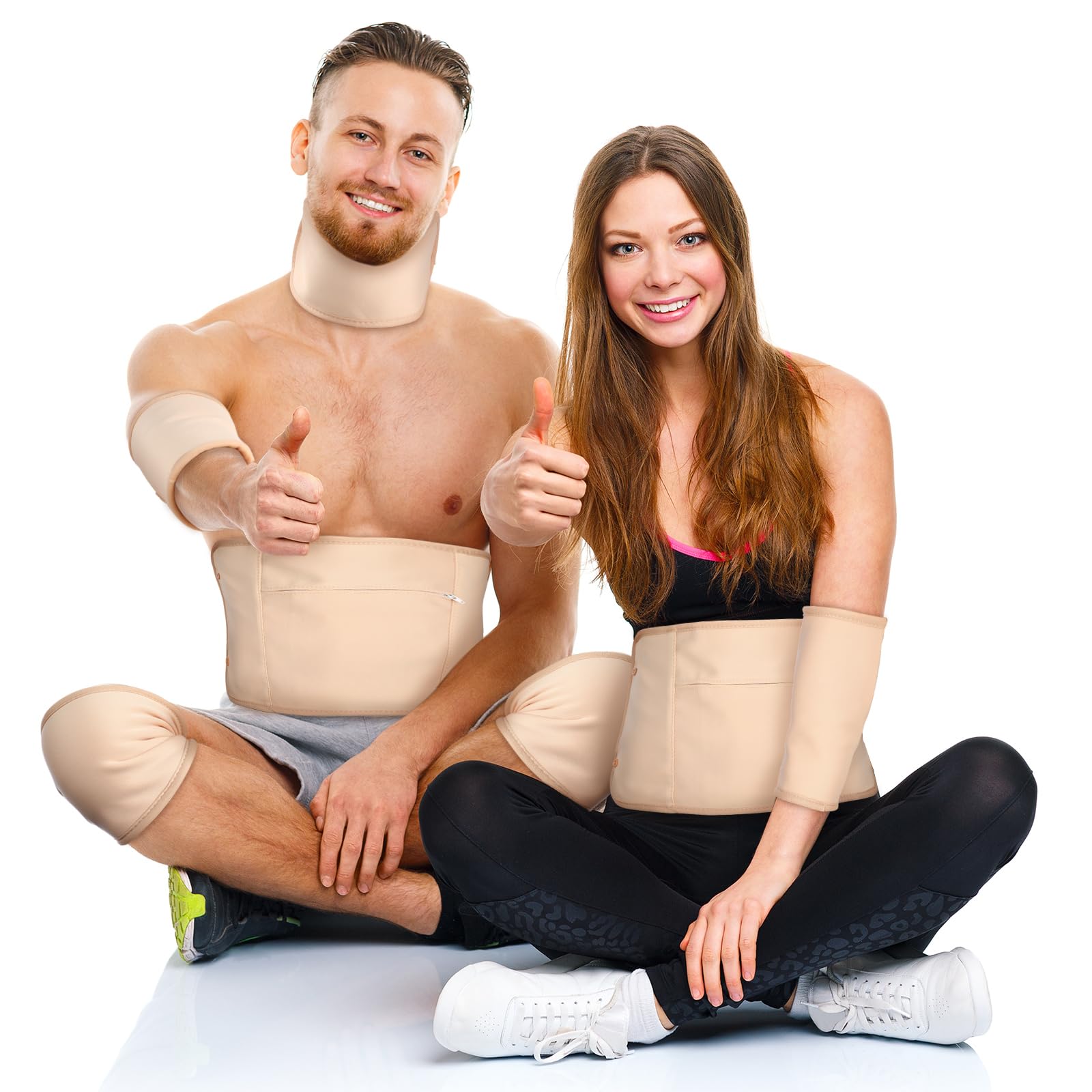 Dansib laundry bag with zipper for clean, convenient pack storage