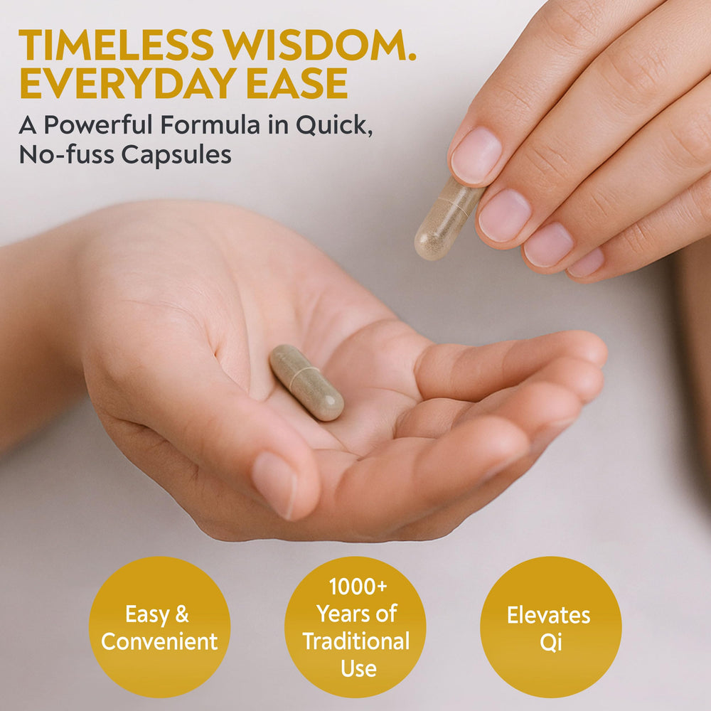 DAO Labs Bu Zhong Yi Qi Tang pour demonstrates easy dosing ritual