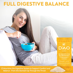 DAO Labs Digestive Harmony Bao He Wan-inspired blend connects heritage to modern use.