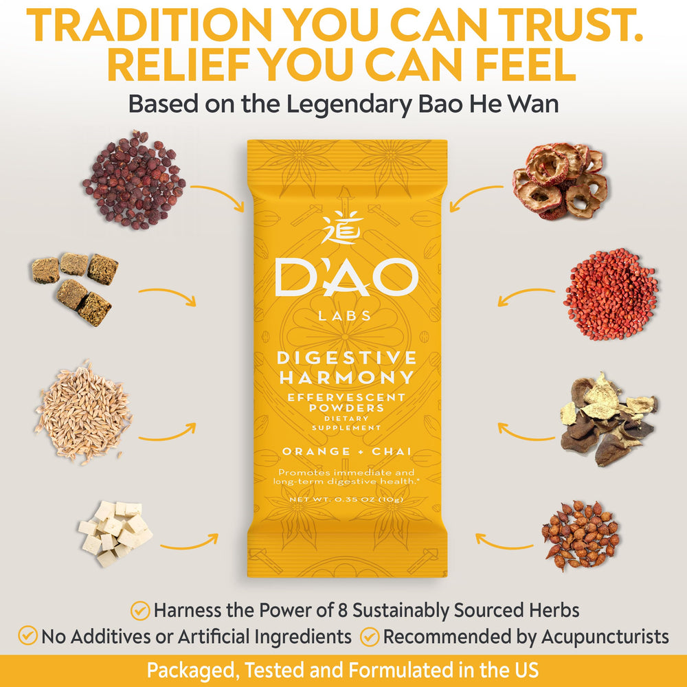 DAO Labs Digestive Harmony Hawthorn Berry adds traditional gut-supporting notes.