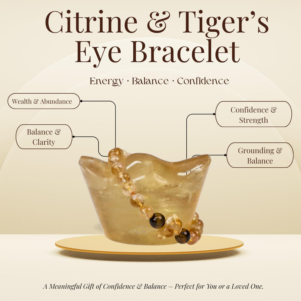 Dare to Mystic beads reflect sunlight tones for optimism and confident energy.