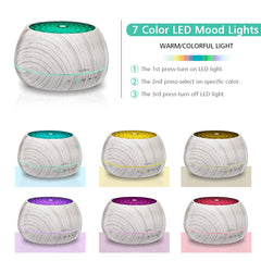 DAROMA LED light with seven colors enhances mood and ambiance