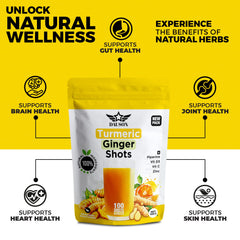 DAUSON orange-ginger powder for a citrus-infused energy boost.