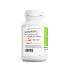 DAVINCI Amyloid Complete ingredients panel with ashwagandha and curcumin for brain health