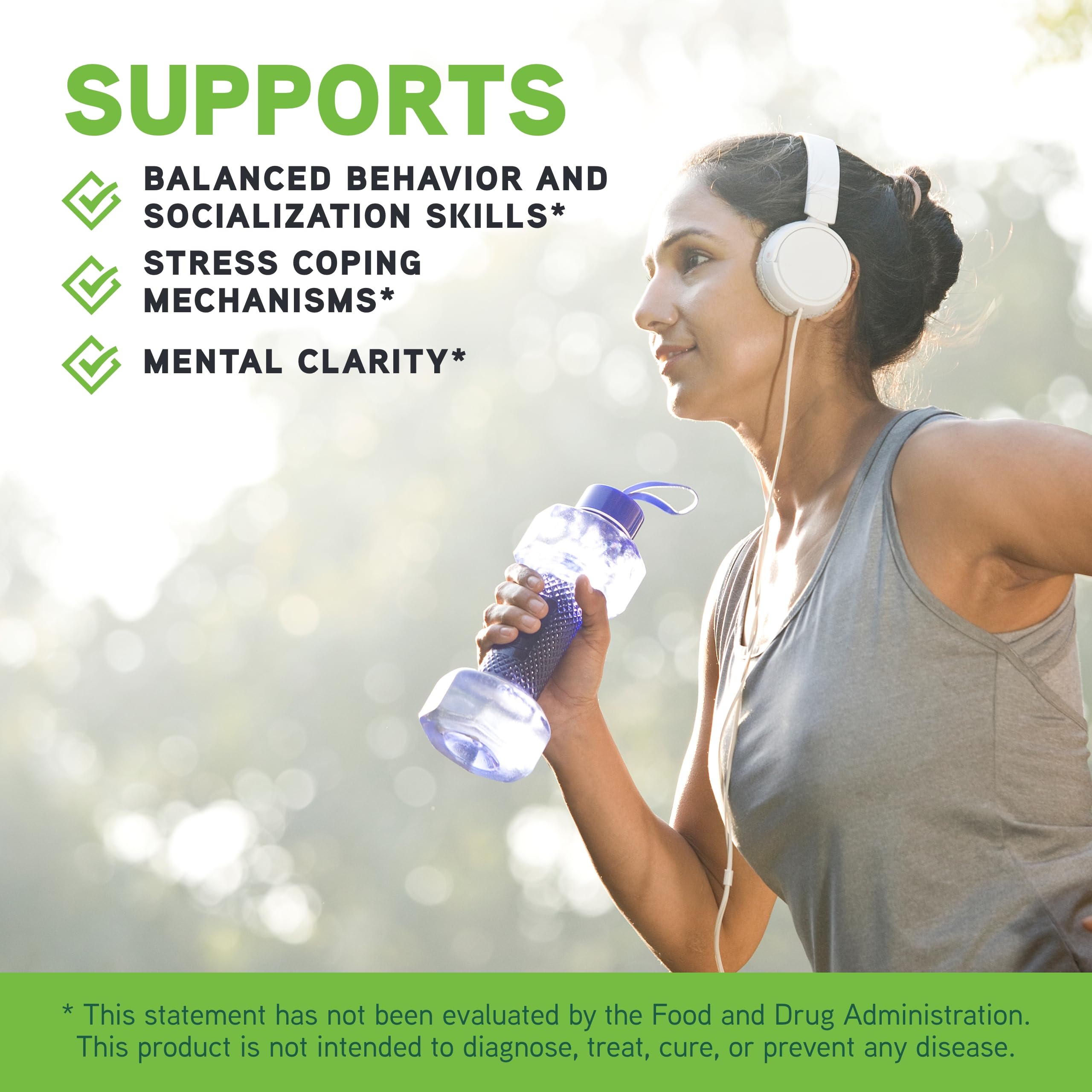 Davinci Behavior Balance DMG Liquid dose cup illustrates simple dosing.