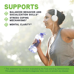 Davinci Behavior Balance DMG Liquid dose cup illustrates simple dosing.