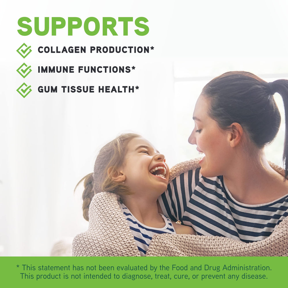 DaVinci Labs Chewable C-300 ingredient panel image highlights pectin's role in cholesterol maintenance.