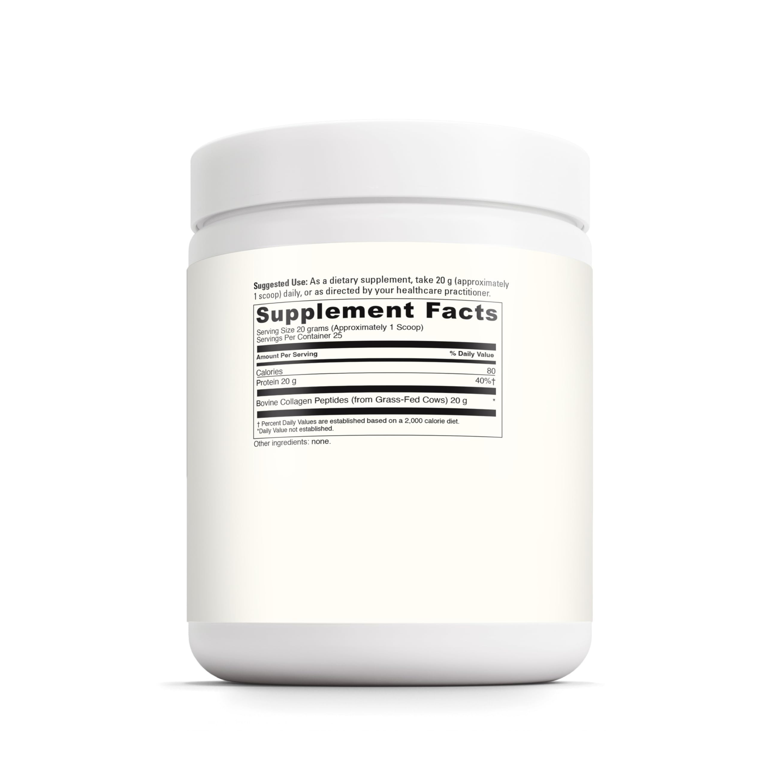 DaVinci Collagen Peptides spoon pour, showcasing easy mix into beverages.