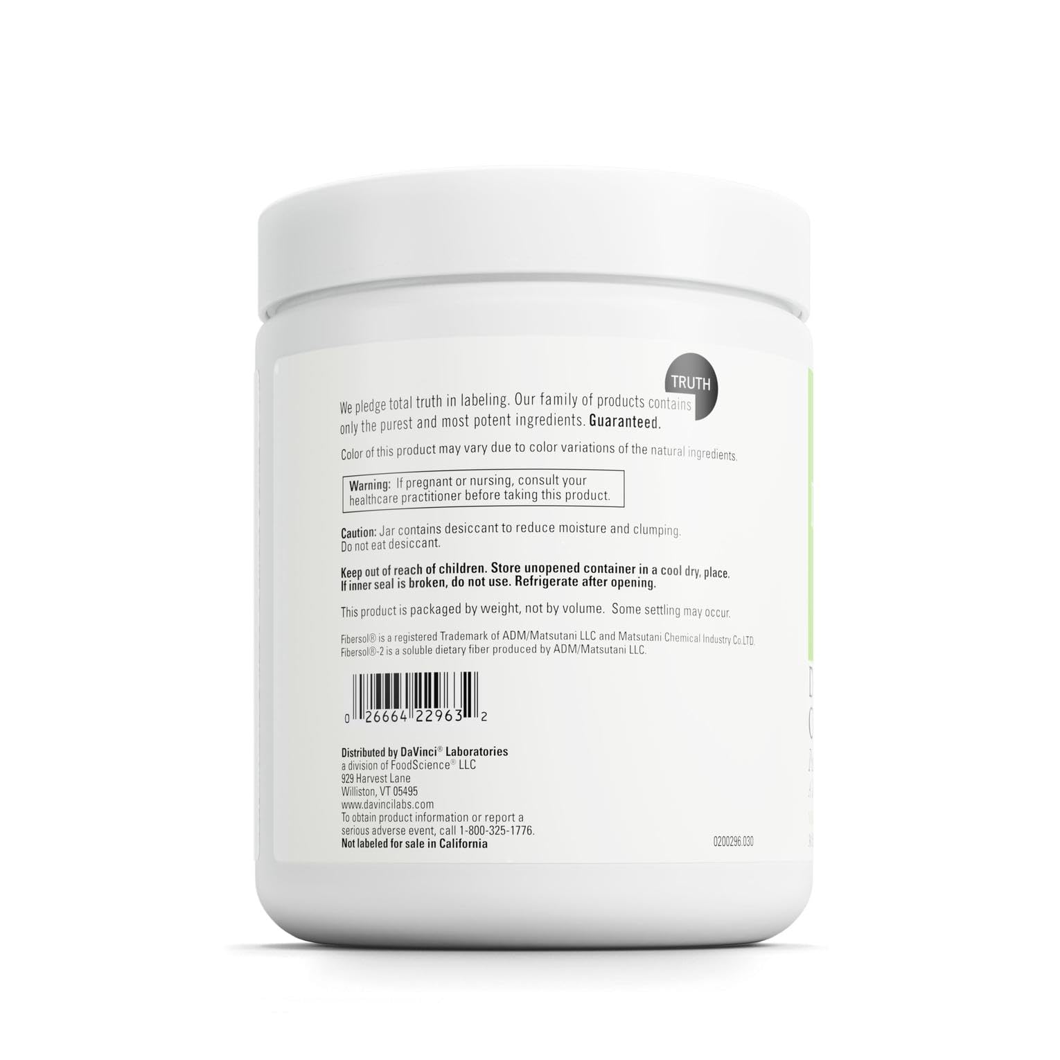 DAVINCI D-Mannose Complex cranberry juice powder helps urinary wellness.