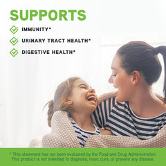 DAVINCI D-Mannose Complex glass drink mix ready to enjoy daily.