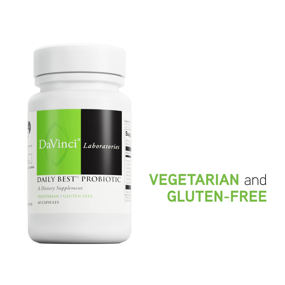 Shot showing daily routine with probiotic capsules and water.