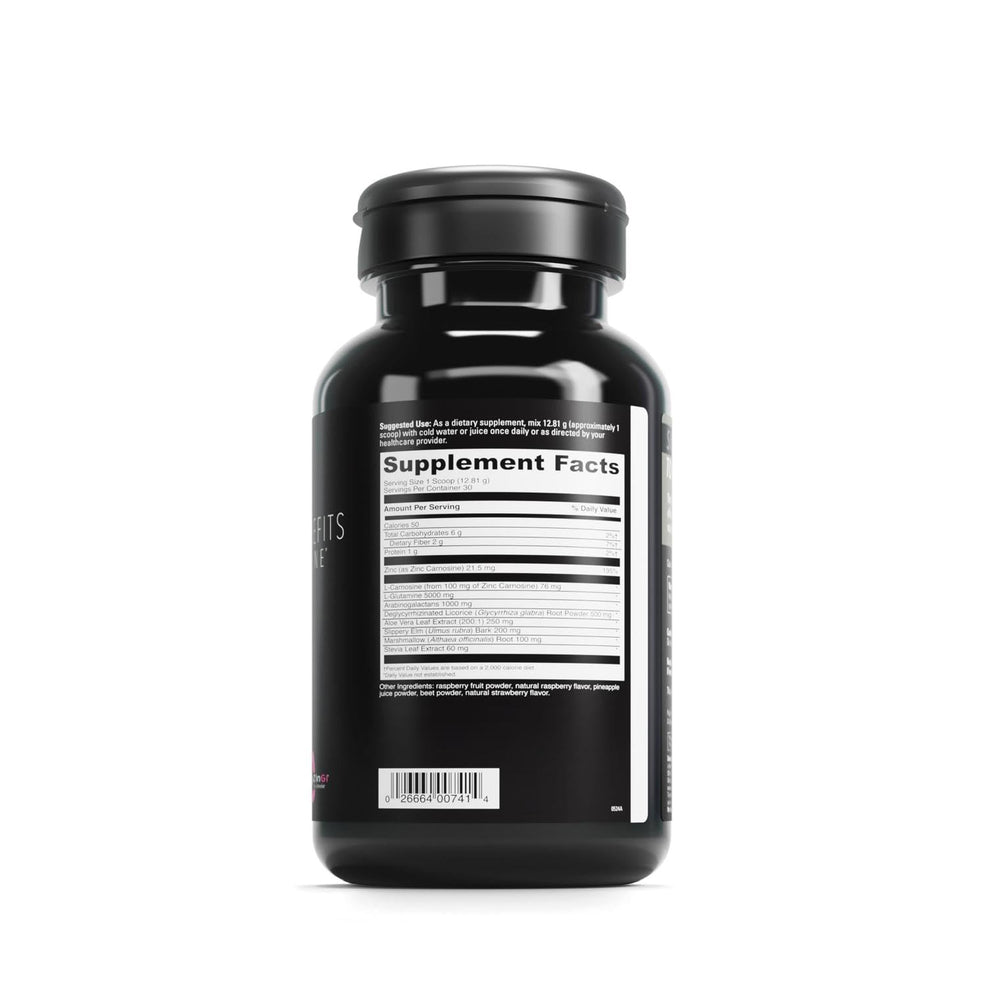 Scoop included to mix with cold water for a smooth DAVINCI GI Benefits drink.