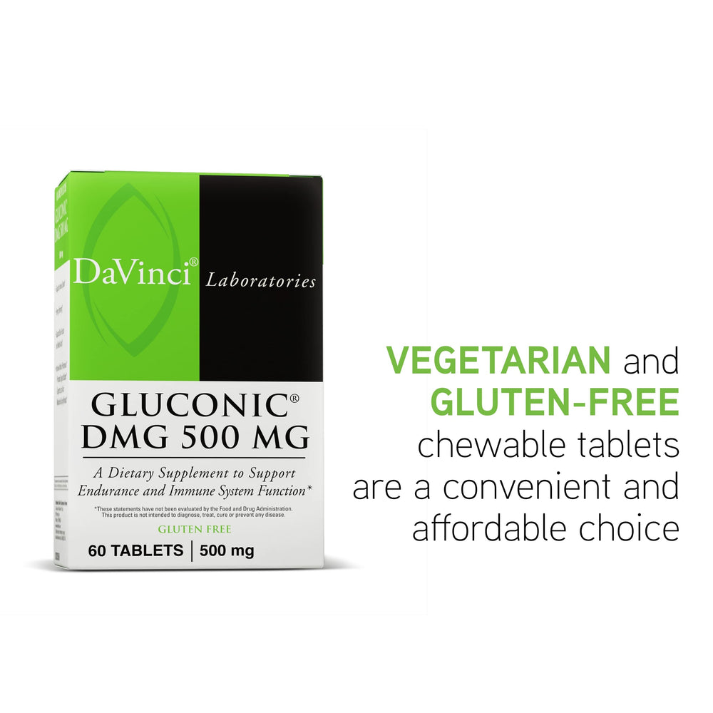 Natural cherry flavor enhances daily DAVINCI Gluconic DMG intake