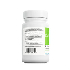 Glutathione Bright label close-up showing quality ingredients for skin resilience