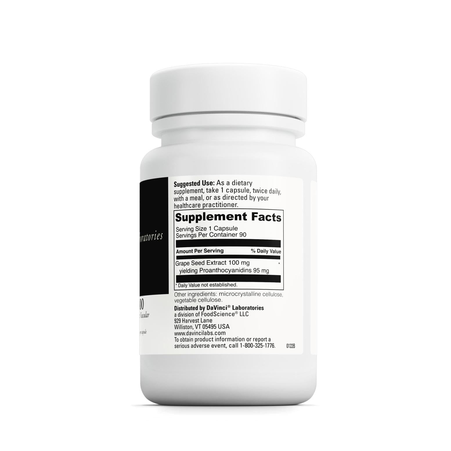 DAVINCI Grape Seed capsules offer convenient daily immune support