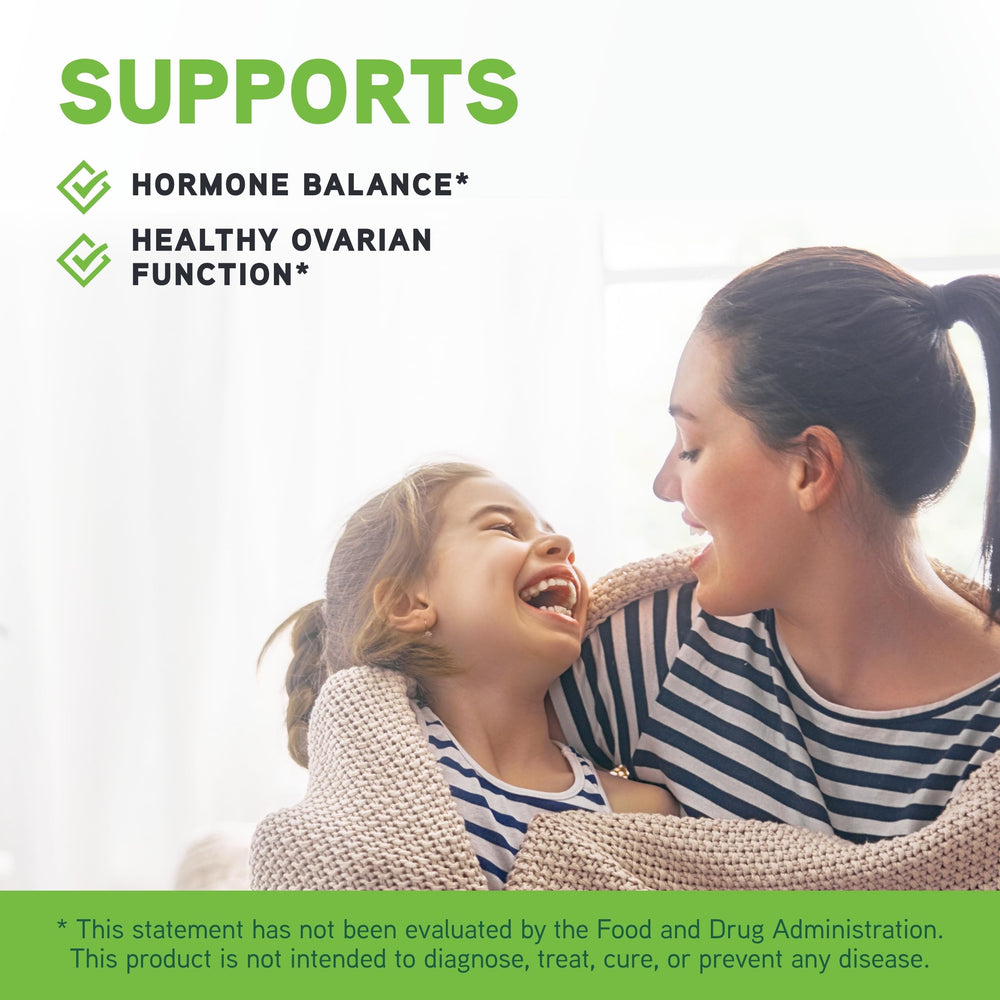 DAVINCI Inositol + Vitex Plus packaging illustrates simple routine integration.