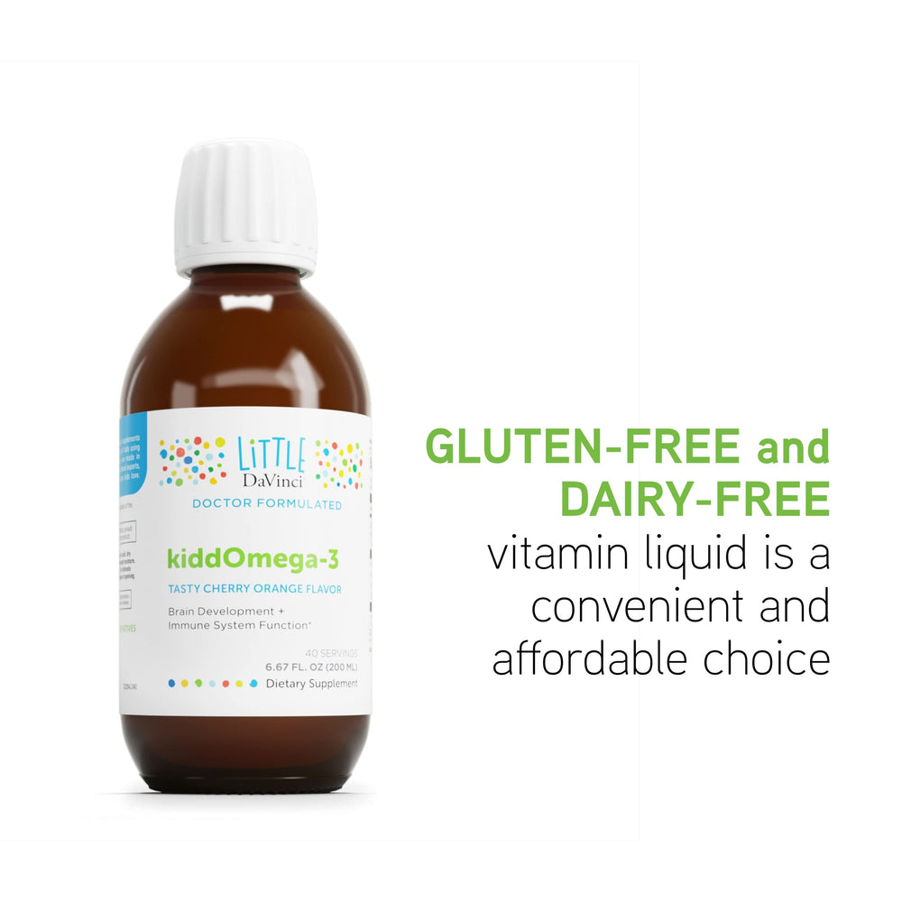 DAVINCI KiddOmega-3 monk-fruit sweetener emphasizes natural taste without sugar spikes