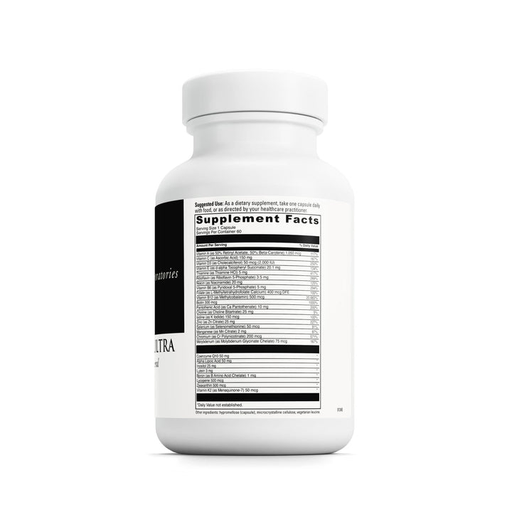 DAVINCI Labs Daily Best Ultra bottle pour showing a convenient daily routine.