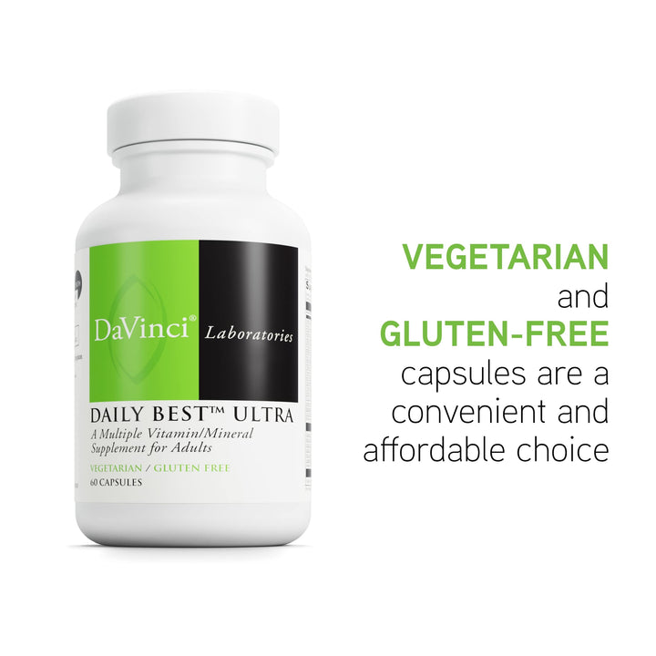 DAVINCI Labs Daily Best Ultra packaging open reveals compact, eco-friendly container.