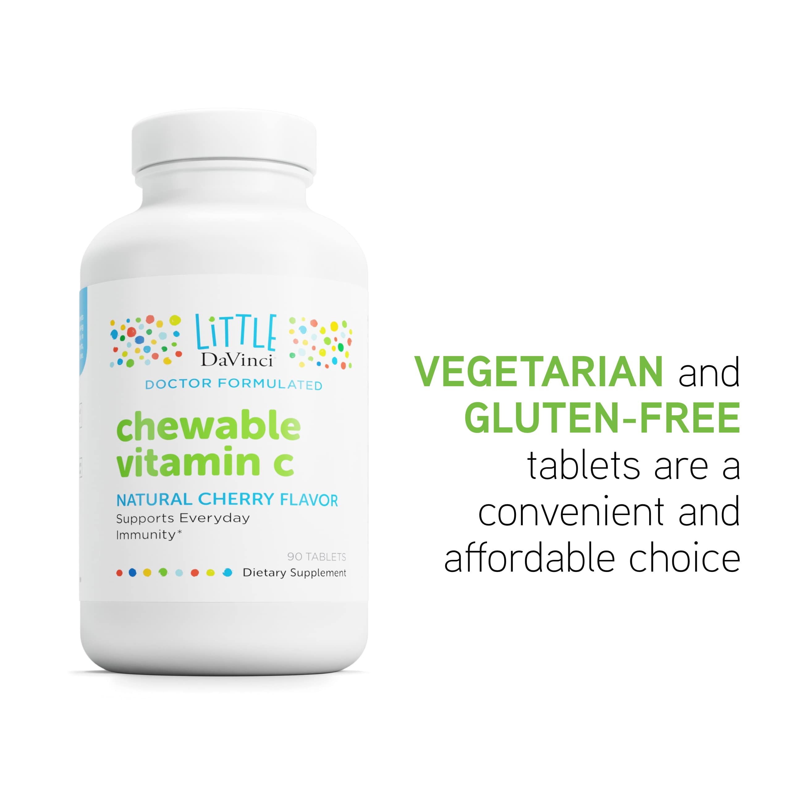 DAVINCI Labs kids chewable tablet easy-to-take daily routine.