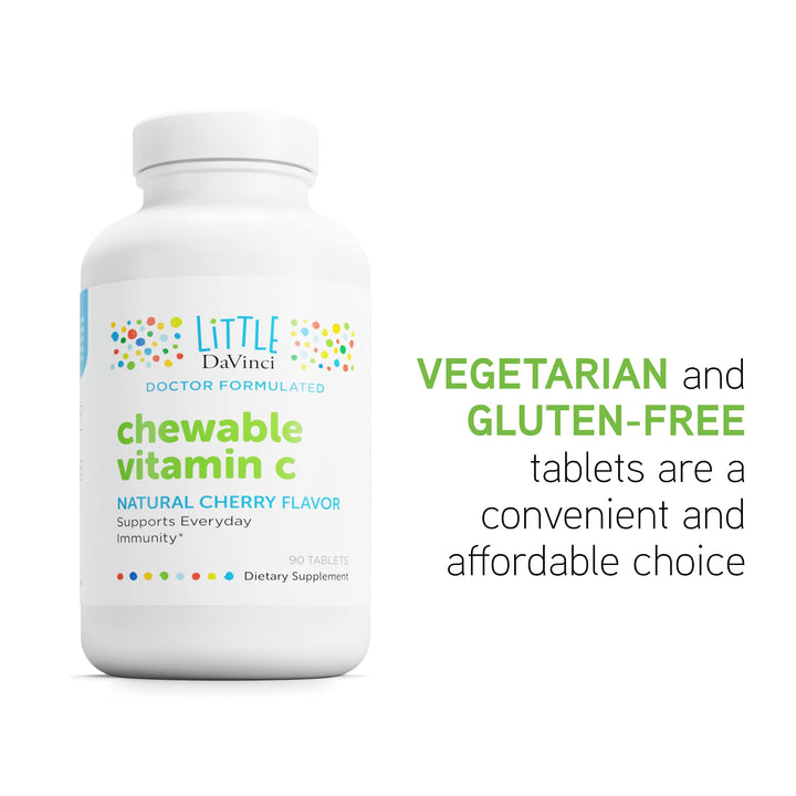 DAVINCI Labs kids chewable tablet easy-to-take daily routine.