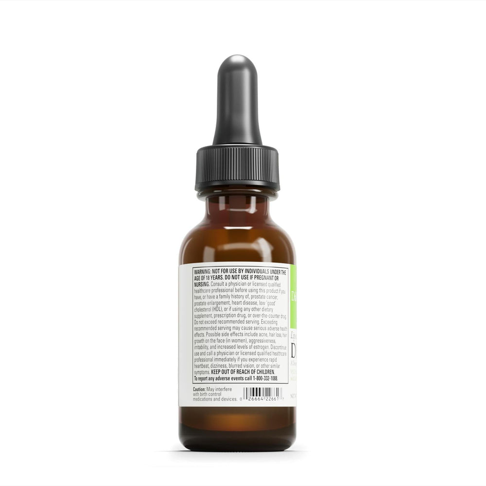 DAVINCI liposomal DHEA ingredients panel highlights quality and potency for daily wellness.