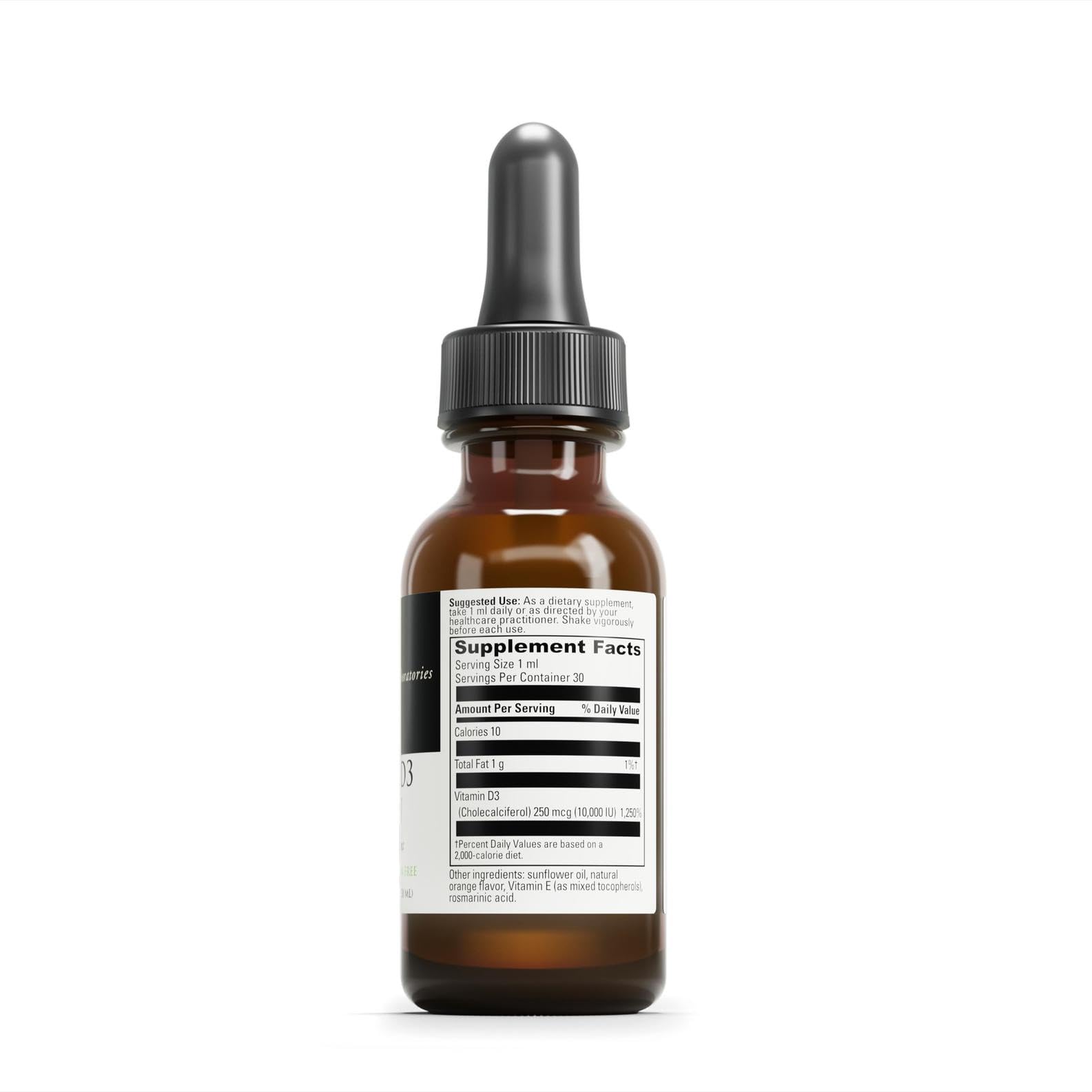 DAVINCI Liquid D3 dropper dispense enables precise dosing