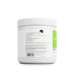 DAVINCI Maxi-HGH powder container with clear label