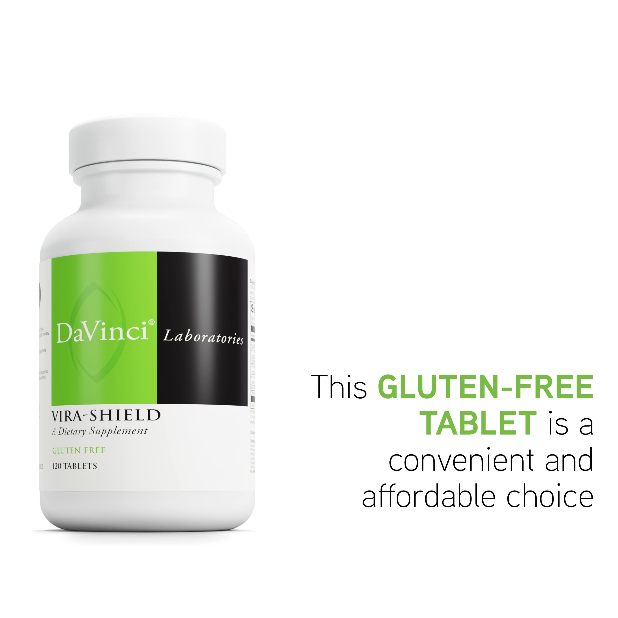Packaging image showcases full bottle for convenient, gluten-free supplementation.