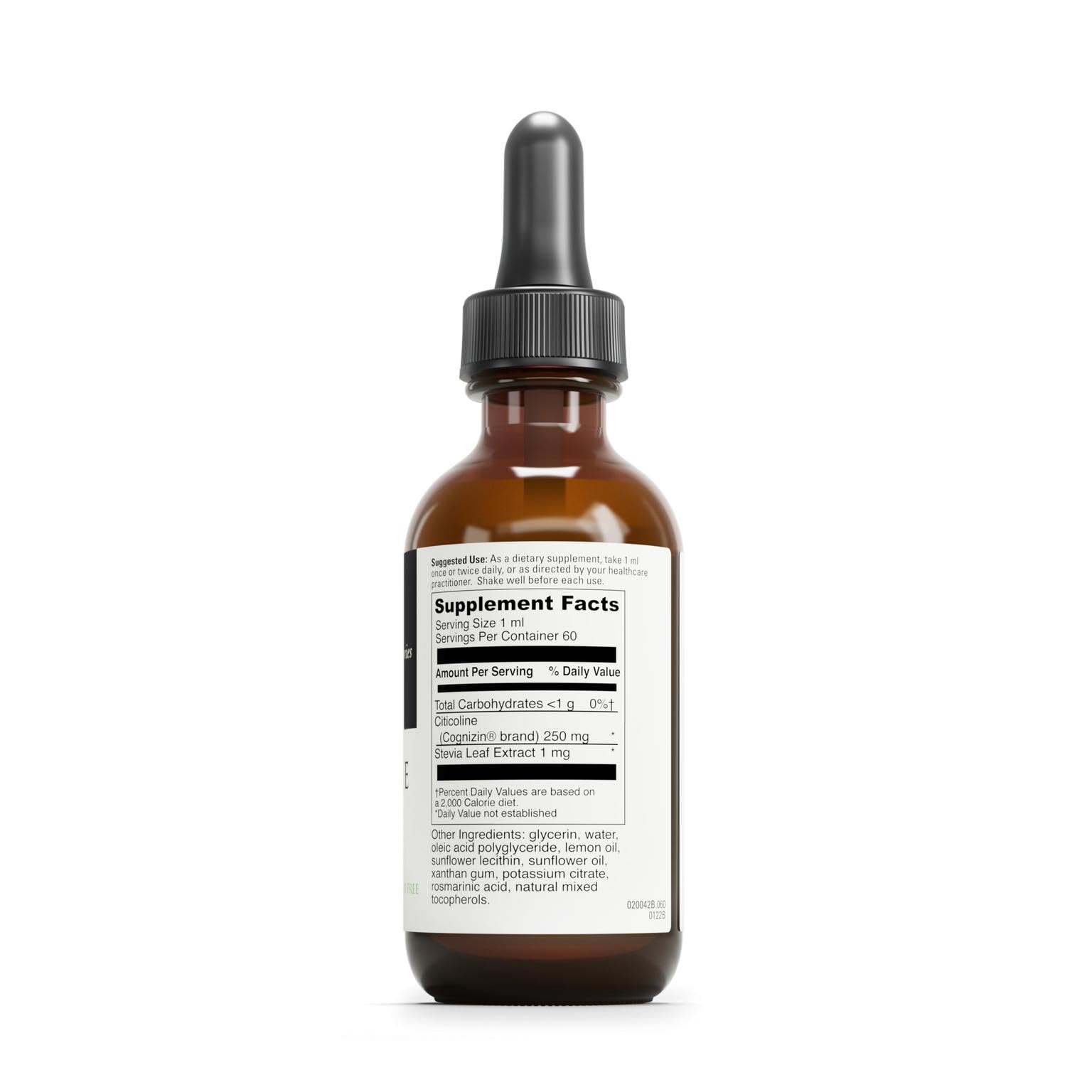 DaVinci Liposomal Citicoline capsule closeup shows smooth texture.