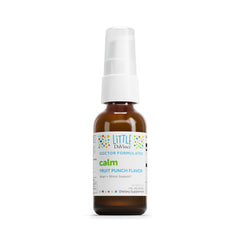 DAVINCI Little Calm bottle label highlights natural calming ingredients for kids
