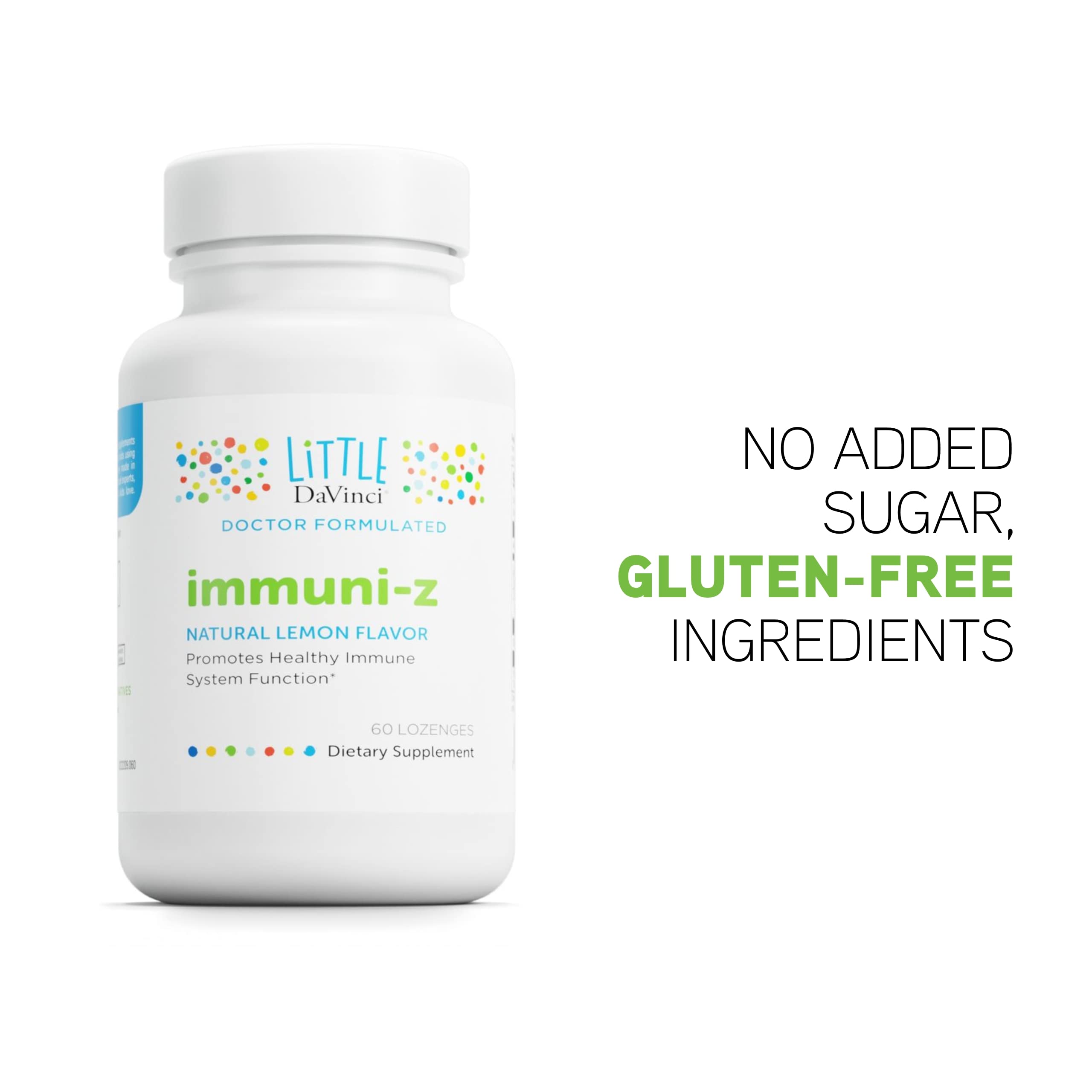 Child using Immuni-z without water, fitting school and travel.