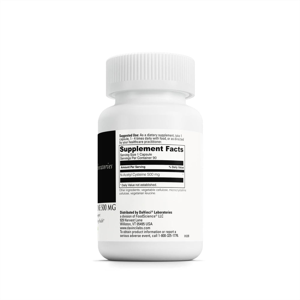 NAC capsules arranged on white surface for daily wellness
