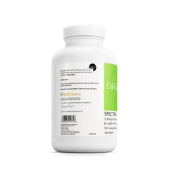 Davinci Spectra Senior ingredient panel with CoQ10 and lutein for antioxidant support.