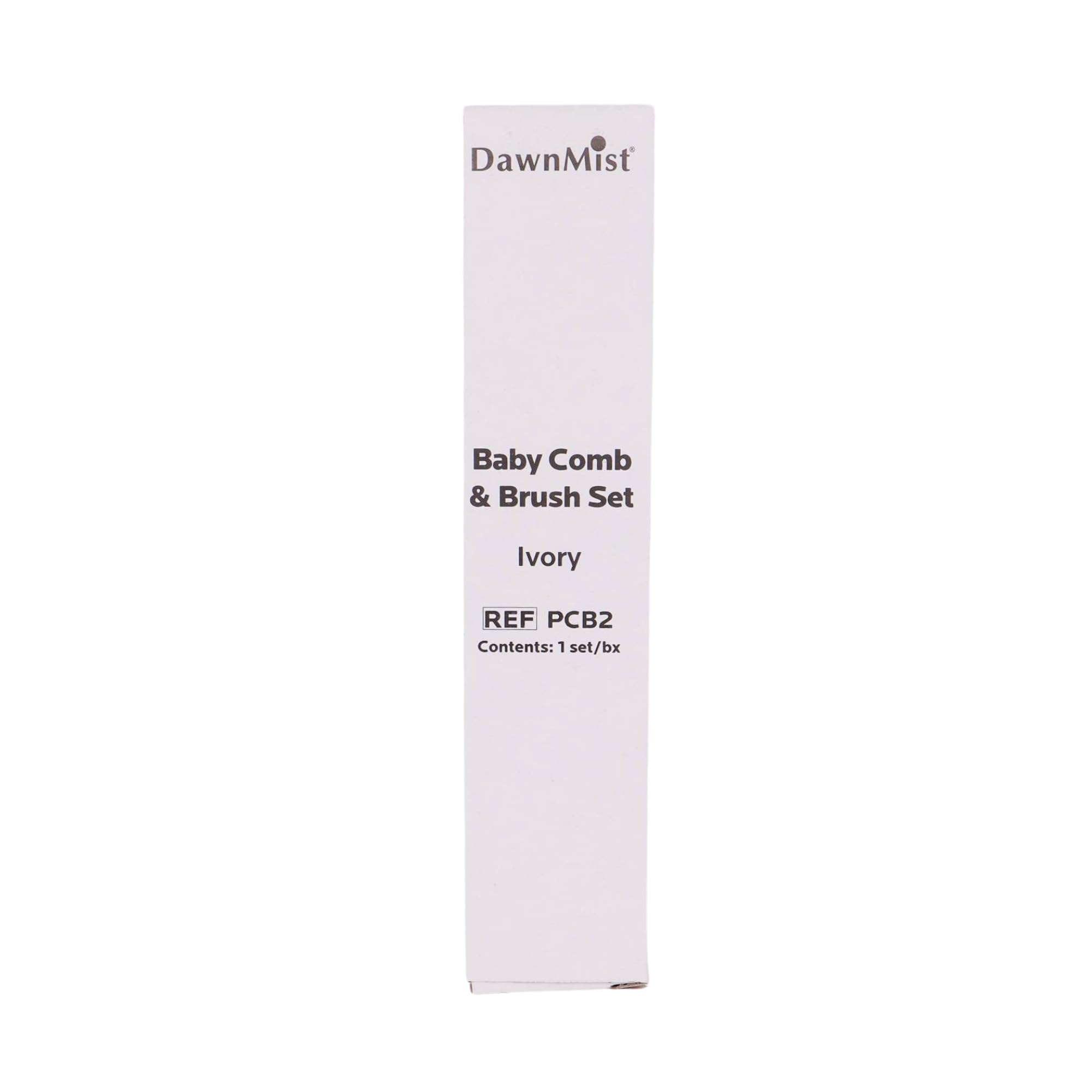 DawnMist Dukal PCB2 ivory brush close-up with soft bristles