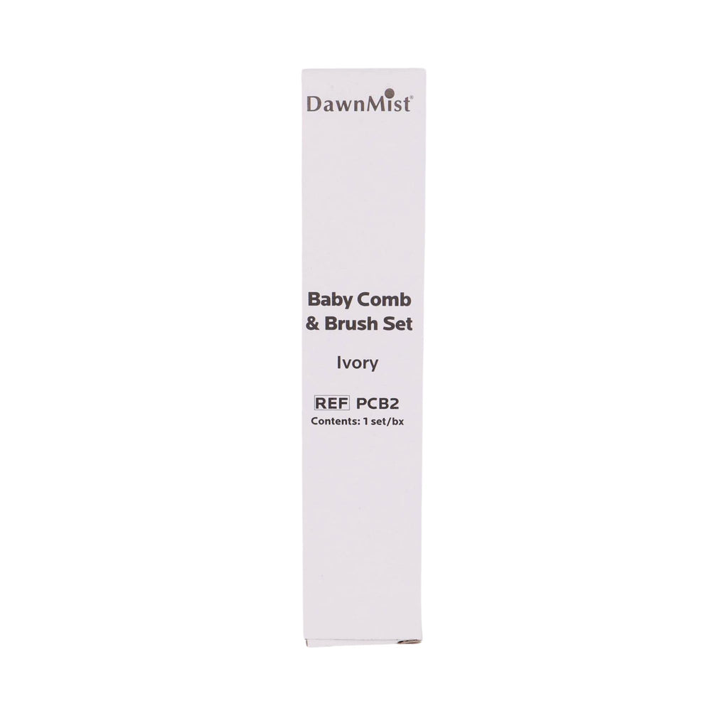 DawnMist Dukal PCB2 ivory brush close-up with soft bristles